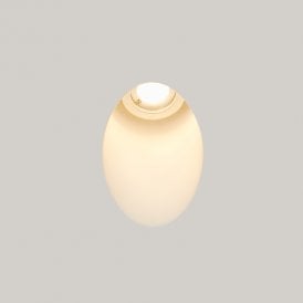Lloyd Plaster-In Trimless 3000K LED Recessed Wall Light - White