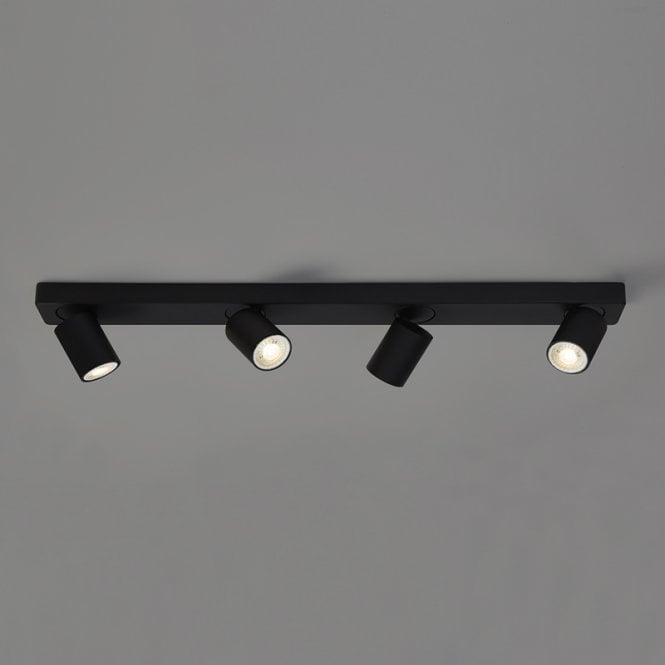 Envirolight Lighting Renzo 4 Light Spotlight Bar - Sand Black