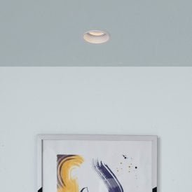 Slim Trim Fire Rated Adjustable Downlight - White