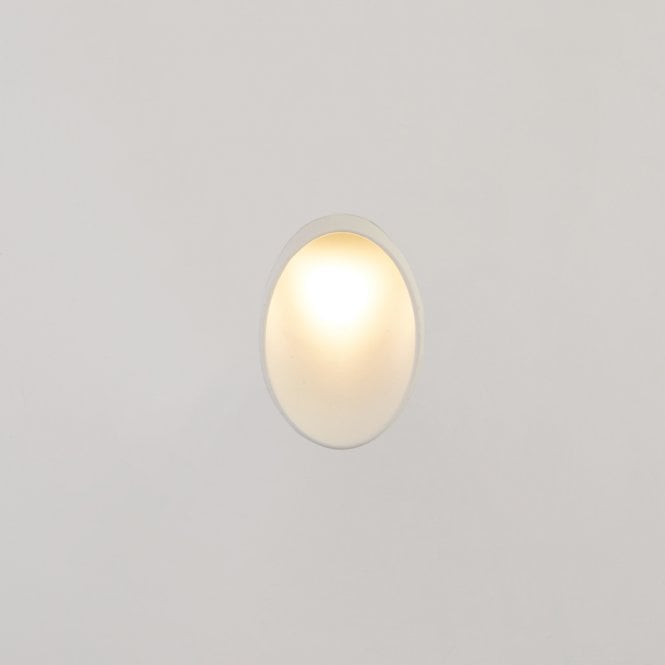 Envirolight Lighting Zaha Plaster-In Trimless 3000K LED Recessed Wall Light - White