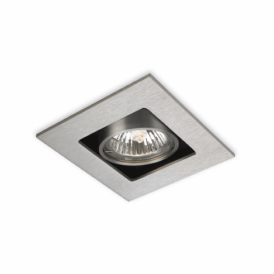 1500BS Cube Aluminium Single Light Downlight
