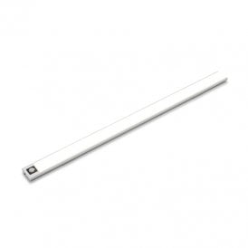 Forum Lighting 3W Cool White LED 564mm Rechargeable Cabinet Light with PIR Sensor In Silver Finish