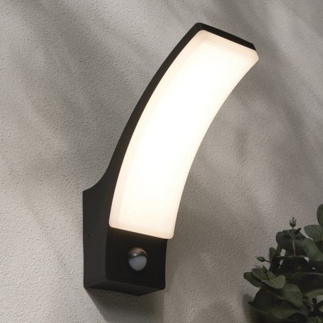 Forum Lighting Batsu LED Outdoor Wall Light with PIR Sensor - Black