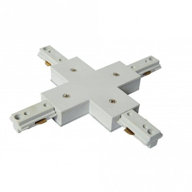Forum Lighting CUL-21649 Culina Track Single Circuit X Connector in White