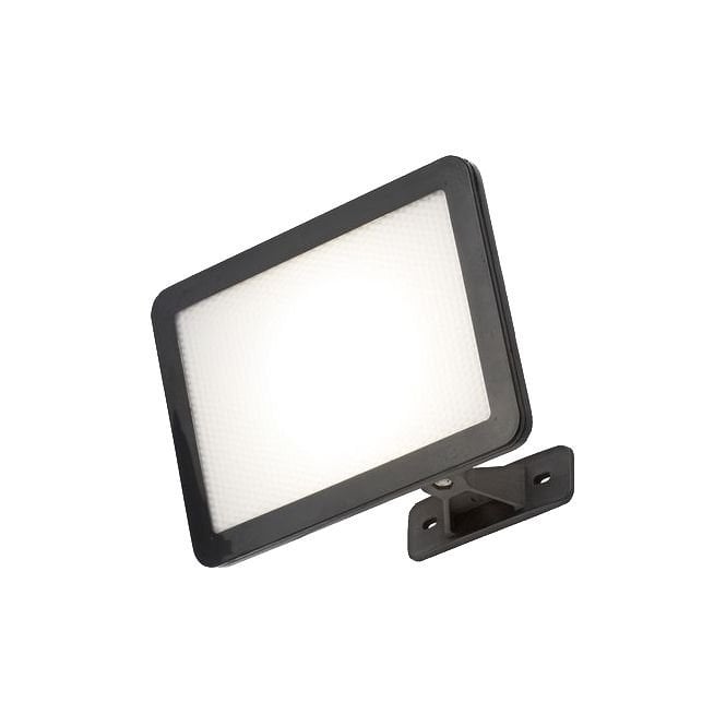 Forum Lighting CZ-34402-BLK Whitby 20w LED Outdoor Wall Mounted Slimline Floodlight In Black Finish
