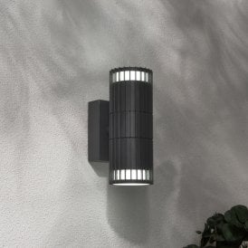 Muto Outdoor Up & Down Wall Light - Anthracite