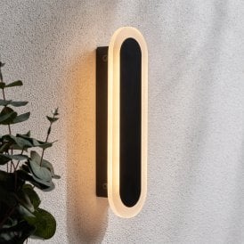 Ren 300 LED Outdoor Flush Light - Black