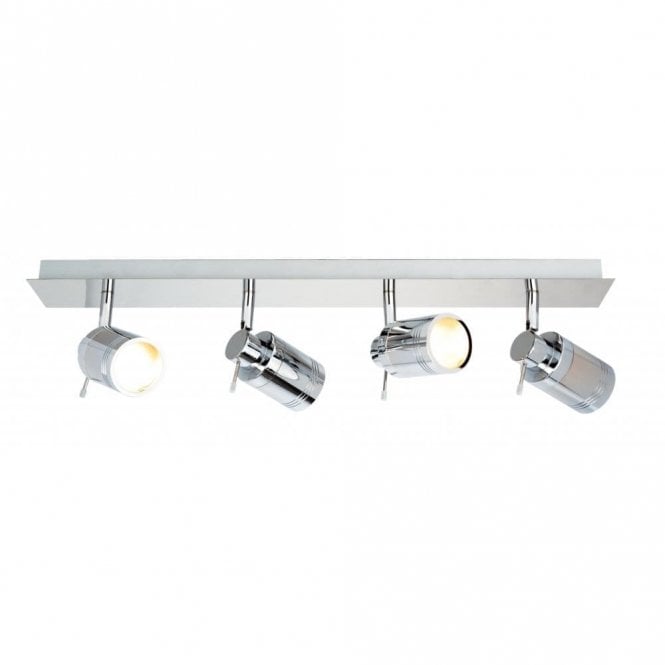 Forum Lighting SPA-22560-CHR Scorpius 4 Light Spotlight Fitting in Polished Chrome