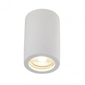 Forum Lighting Ubeda Single Surface Mounted Ceiling Downlight In White Finish