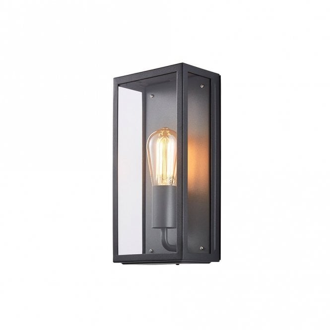 Forum Lighting ZN-20944-ANTH Minerva Single Light Outdoor Wall Fitting in Anthracite Finish