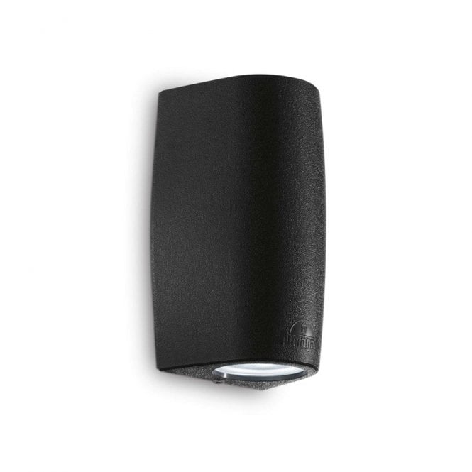 Fumagalli  Keope 2 Light Outdoor Up & Down Wall Light In Black Finish