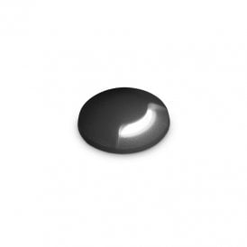Fumagalli Way One Side Single Light Warm White Ground Light In Black Finish