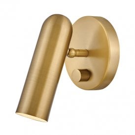 Hinkley Dax LED Reading Light In Brass Finish