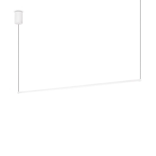 Ideal Lux Essence LED Bar Ceiling Pendant In White Finish