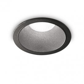 Game Round 11W 2700K LED Recessed light in Black Finish