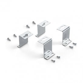 LED Panel Kit Surface in a Silver Finish