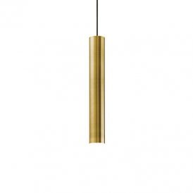 Look Ceiling Pendant Light in Antique Brass Finish