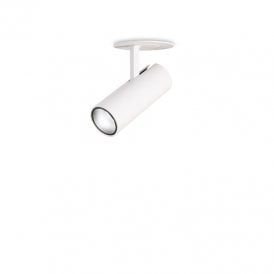Play LED Recessed Ceiling Spotlight In White Finish