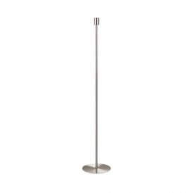 Set Up Single Light Floor Lamp in Satin Nickel Finish