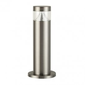 Iluzzia Inti 30cm Outdoor 6W Daylight LED Post Light In Stainless Steel Finish