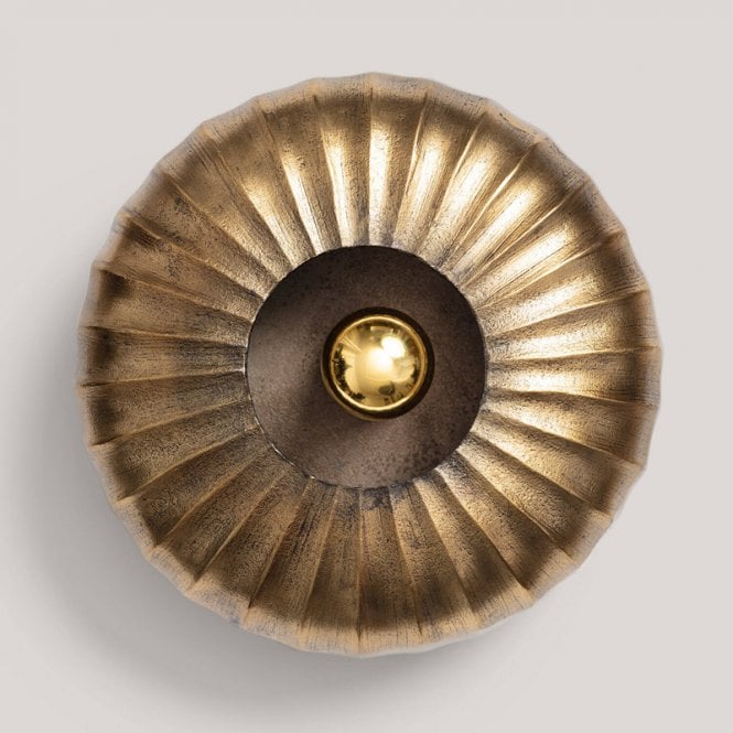 Iluzzia  Ronith Metal Wall Light - Gold