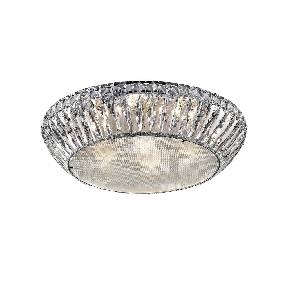 Impex Lighting Impex Armel 7 Light LED Flush Ceiling Fitting In ...