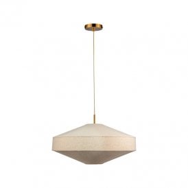 Khudi & Khora Calyx Ceiling Pendant Light - Natural