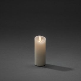 127 Slim Battery Operated LED Wax Flicker Candle