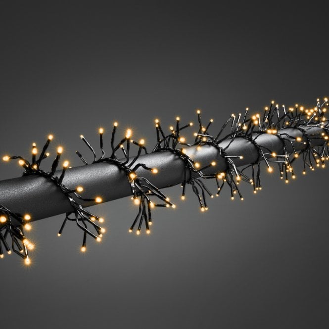 Konstsmide 13.5M Amber LED Multi-Function Cluster String Lights - 2016 Lights