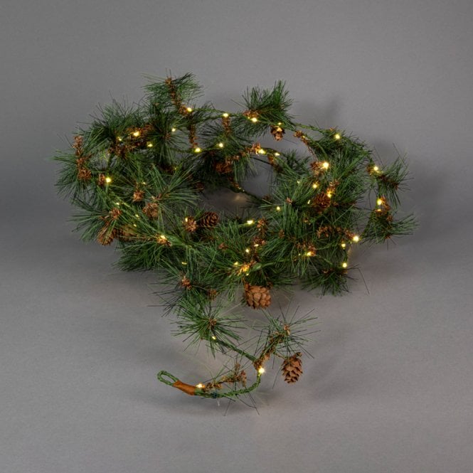 Konstsmide  6M Faux Foliage Battery Operated LED Garland