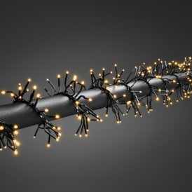 Konstsmide Amber LED Multi-Function Cluster String Lights - 1152 Lights