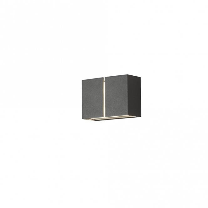 Konstsmide  Pavia Integrated High Powered LED Outdoor Wall Fitting in Anthracite Finish