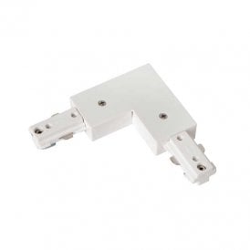 Lucide 1 Circuit L Connector Right In White Finish