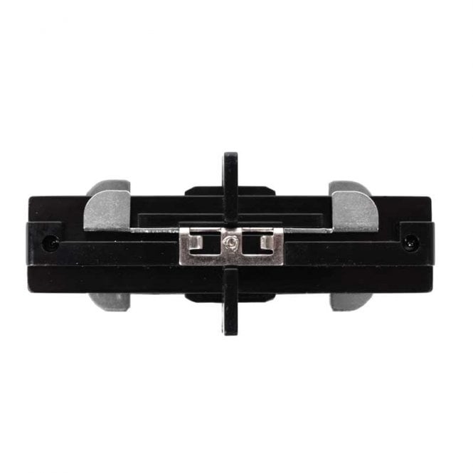 Lucide 1 Circuit Straight Connector In Black Finish