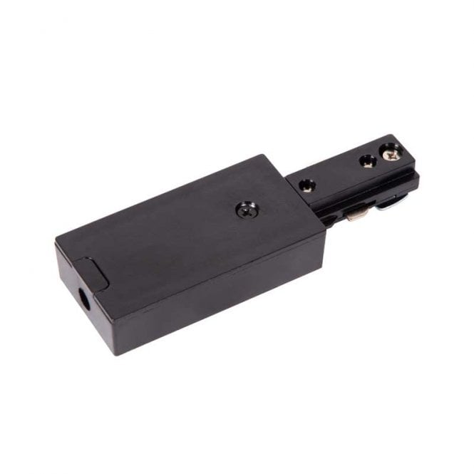 Lucide 1 Circuit Track Single Extension In Black Finish