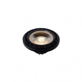 Lucide 2W Extra Warm White Dimmable LED GU10 In Black Finish