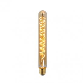 Lucide 4.9W Very Warm White Dimmable LED E27 Decorative Filament 25cm Tubular Bulb
