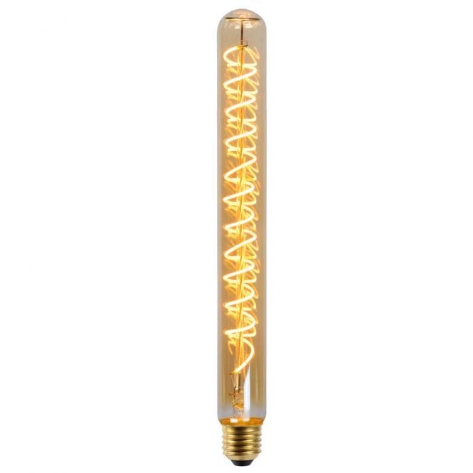 Lucide 5w E27 Very Warm White Dimmable LED Decorative Filament 30cm Tubular Bulb