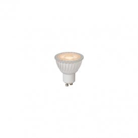Lucide 5W Warm White Dimmable LED GU10 In White Finish