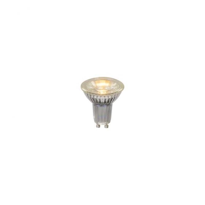 Lucide 5W Warm White LED GU10 In Clear Finish
