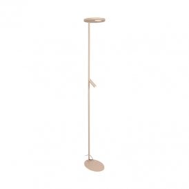 Lucide 6W Ortolan CCT LED Floor Lamp - Taupe