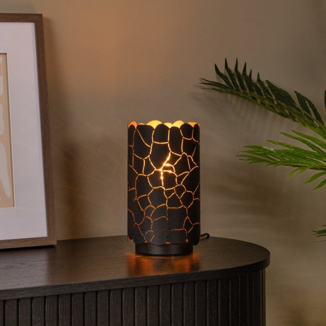 Lucide  Almelo Table Lamp - Black
