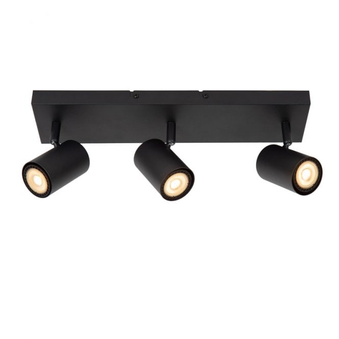 Lucide Amigo 3 Light Spotlight Bar - Black