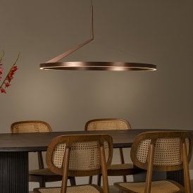 Lucide Applause 800 CCT LED Ceiling Pendant Light with Motion Switch- Brown