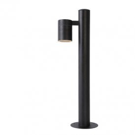 Lucide Arne Single Light LED Outdoor Post Light In Black Finish
