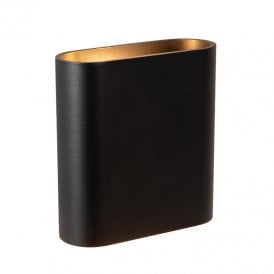 Atila 170 Outdoor Up & Down Wall Light - Black