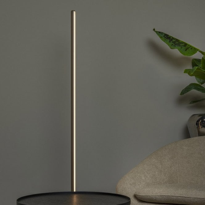 Lucide  Braga LED Touch Floor Lamp - Coffee