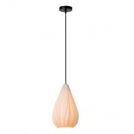 Lucide Cinzia Porcelain Ceiling Pendant Light - White