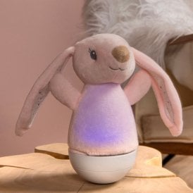 Lucide Dolly Rabbit LED Battery Operated Table Lamp - Pink