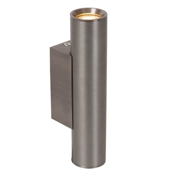 Lucide Dupla Up & Down Wall Light - Iron Grey